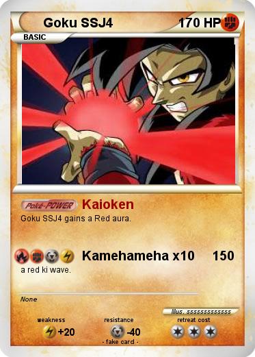 Pokemon Goku SSJ4