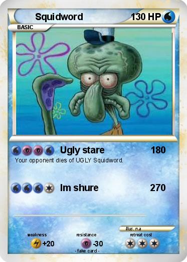 Pokemon Squidword
