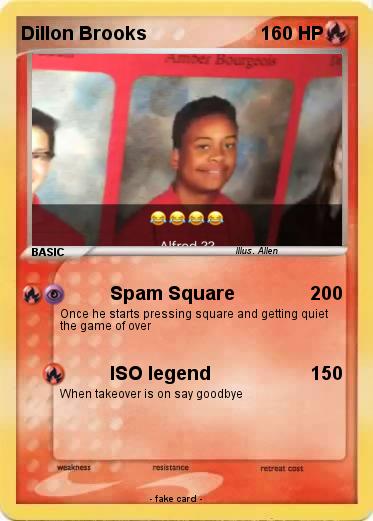 Pokemon Dillon Brooks