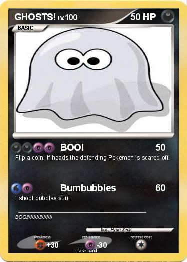 Pokemon GHOSTS!