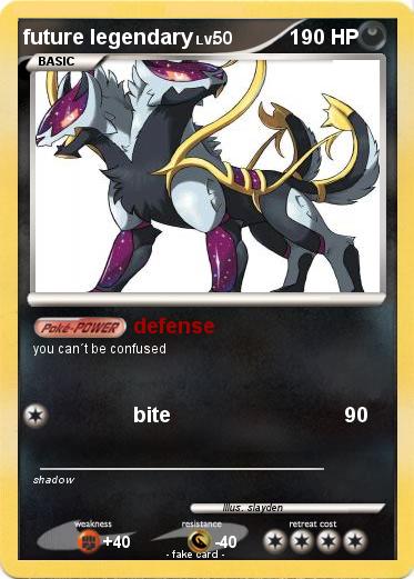 Pokemon future legendary