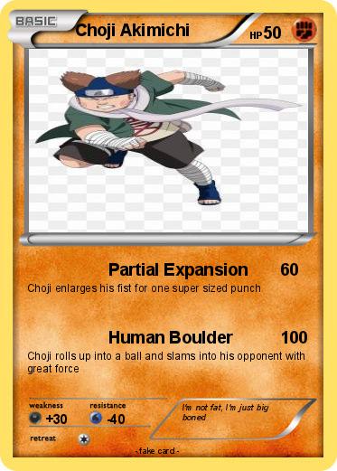 Pokemon Choji Akimichi