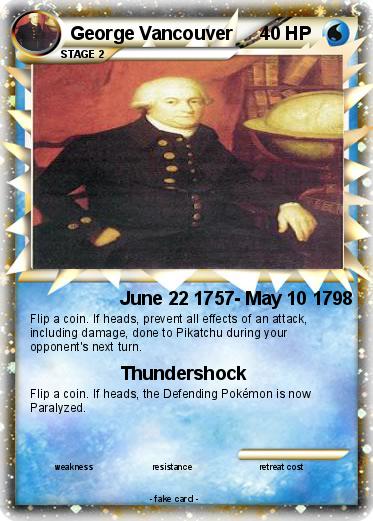 Pokemon George Vancouver