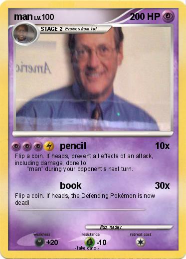 Pokemon man