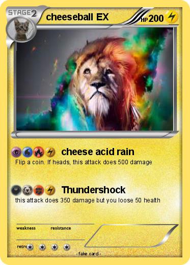Pokemon cheeseball EX