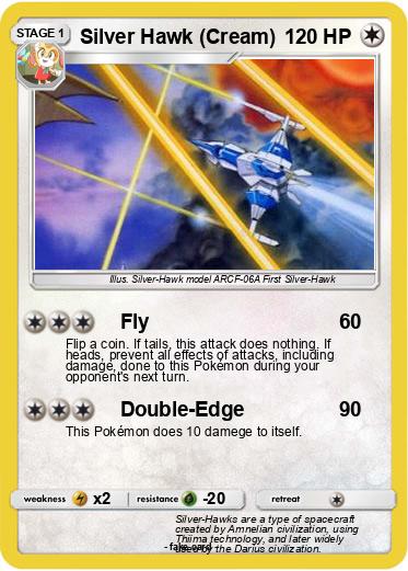 Pokemon Silver Hawk (Cream)