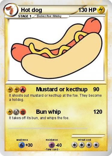Pokemon Hot dog