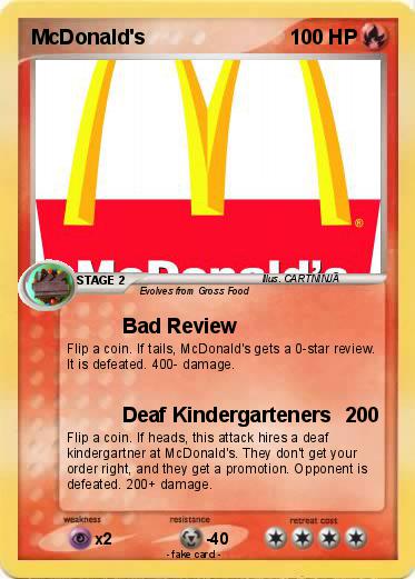 Pokemon McDonald's