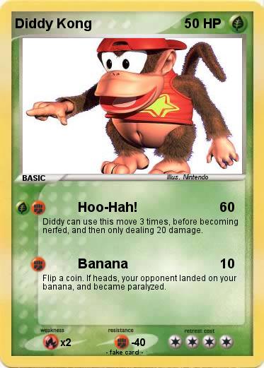 Pokemon Diddy Kong