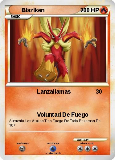 Pokemon Blaziken