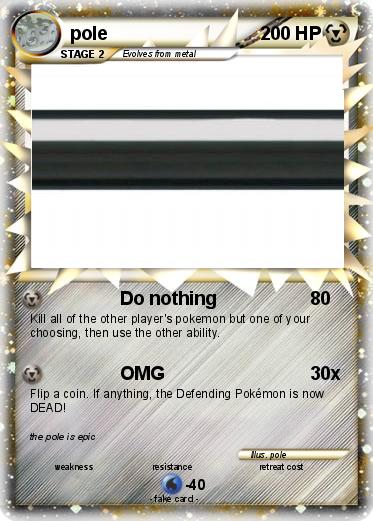 Pokemon pole