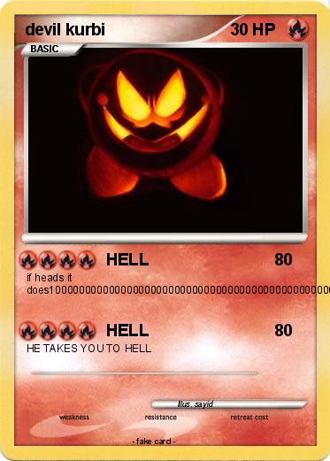 Pokemon devil kurbi