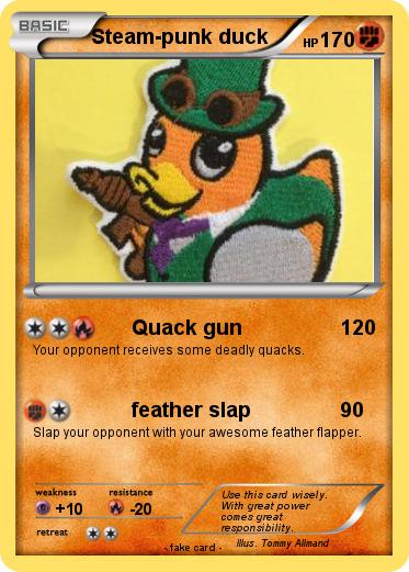 Pokemon Steam-punk duck