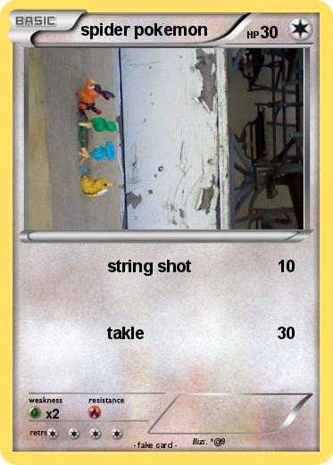 Pokemon spider pokemon