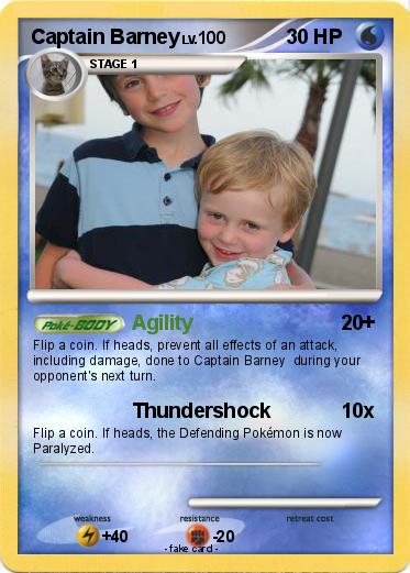 Pokemon Captain Barney