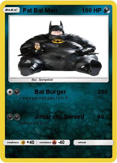 Pokemon Fat Bat Man