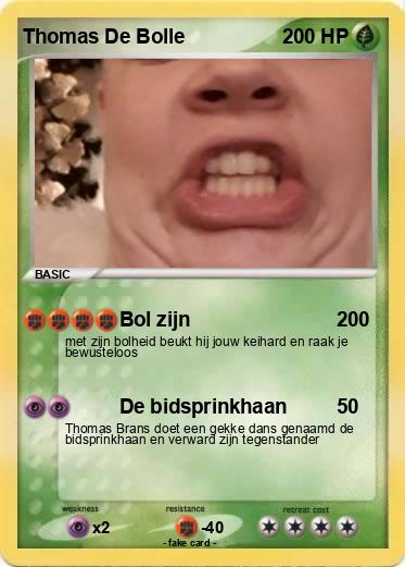 Pokemon Thomas De Bolle