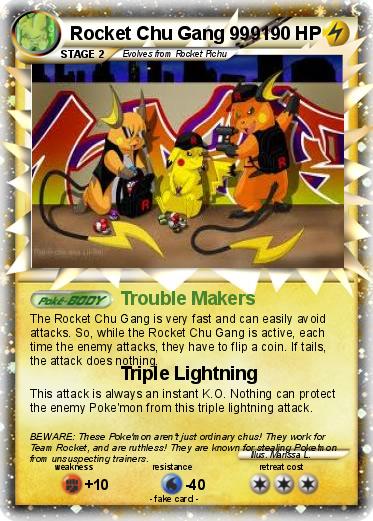 Pokemon Rocket Chu Gang 999