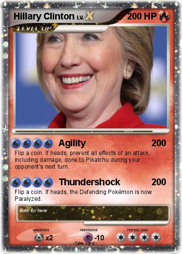 Pokemon Hillary Clinton