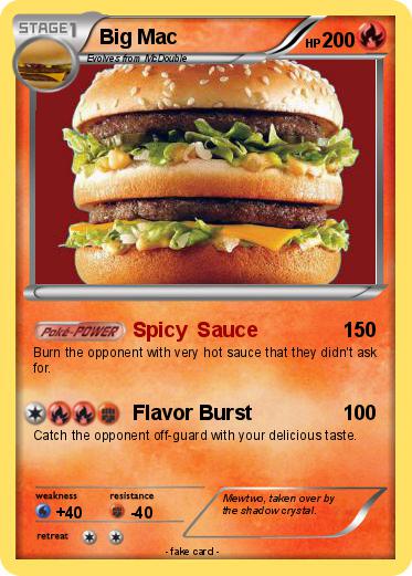 Pokemon Big Mac