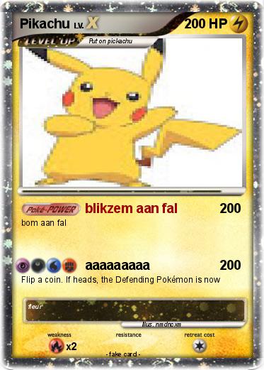 Pokemon Pikachu