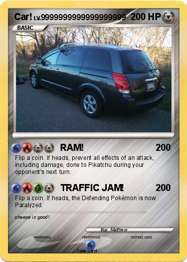 Pokemon Car!