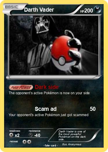 Pokemon Darth Vader