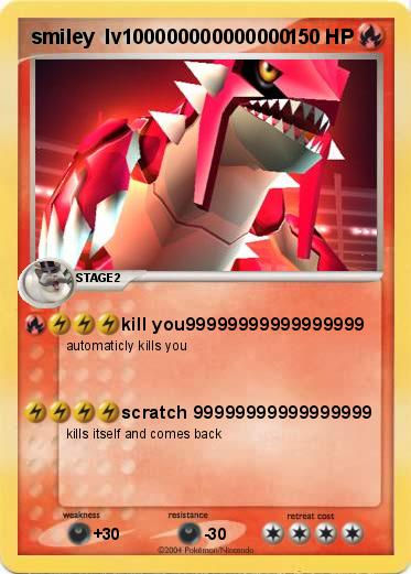 Pokemon smiley  lv100000000000000