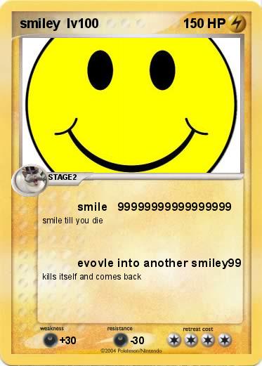 Pokemon smiley  lv100