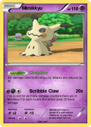Pokemon Mimikkyu