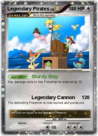Pokemon Legendary Pirates