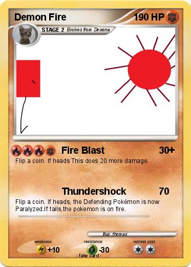 Pokemon Demon Fire