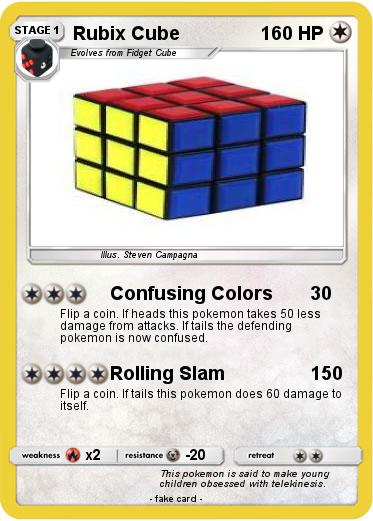 Pokemon Rubix Cube