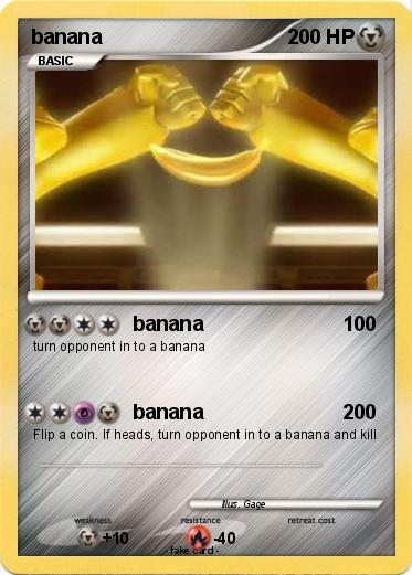 Pokemon banana