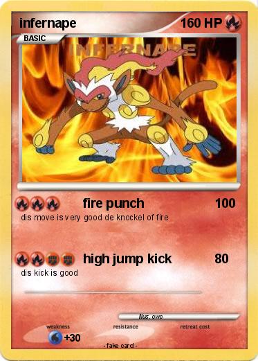 Pokemon infernape