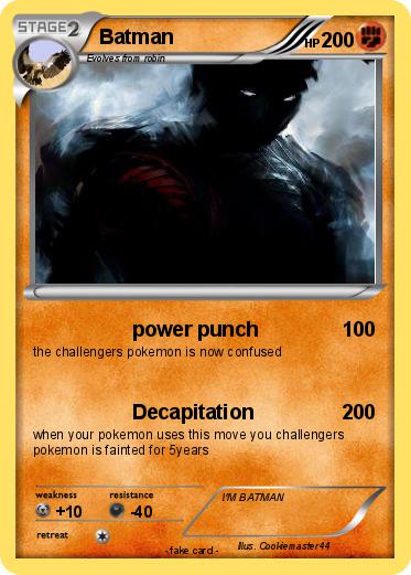 Pokemon Batman