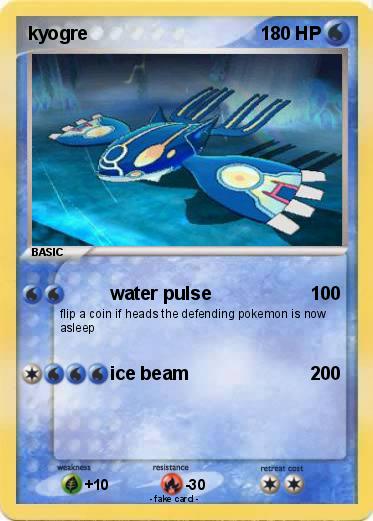 Pokemon kyogre