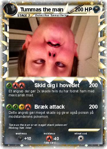 Pokemon Tummas the man