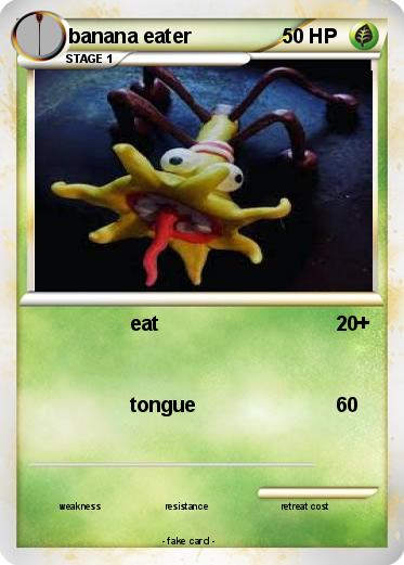 Pokemon banana eater