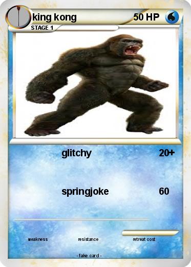 Pokemon king kong