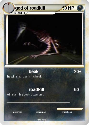 Pokemon god of roadkill