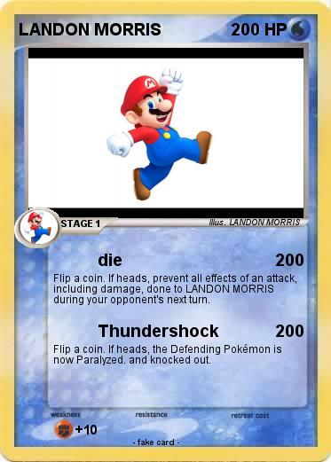 Pokemon LANDON MORRIS