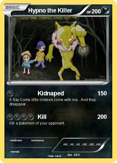 Pokemon Hypno the Killer