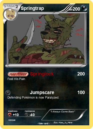 Pokemon Springtrap