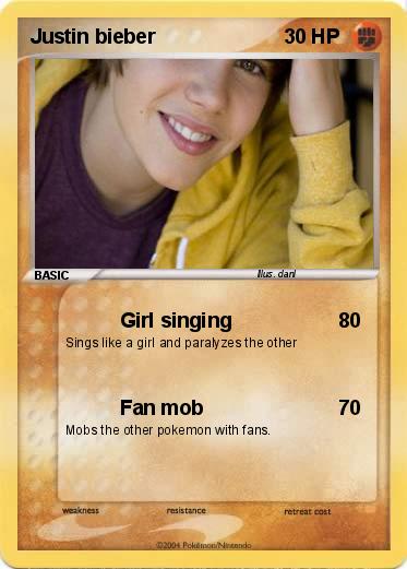 Pokemon Justin bieber