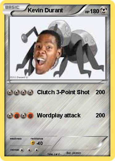 Pokemon Kevin Durant