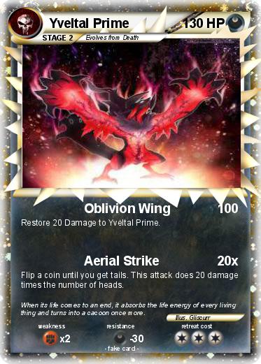 Pokemon Yveltal Prime