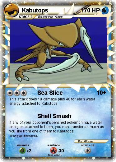 Pokemon Kabutops