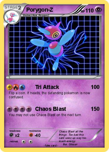 Pokemon Porygon-Z