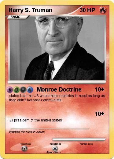 Pokemon Harry S. Truman